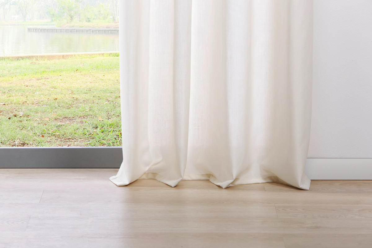 Ösenvorhang 2er Pack Mood ecru B/L: ca. 135x300 cm Mood - ecru (135,00/300,00cm)
