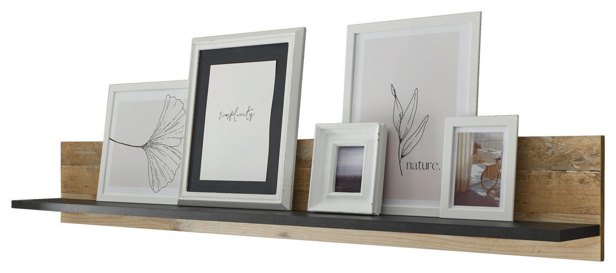 Wandregal Sherwood Sherwood - Eiche/anthrazit