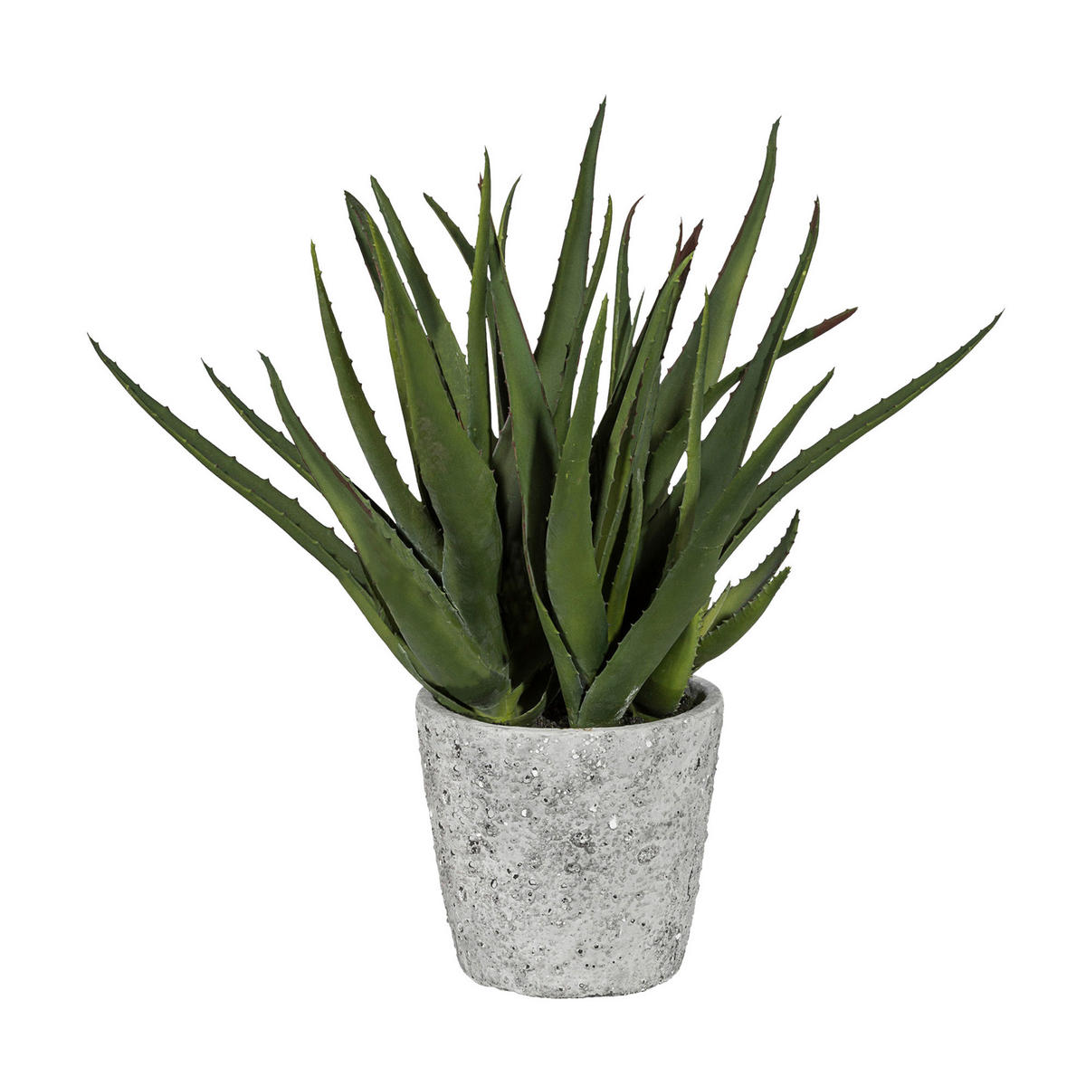 Kunstpflanze Aloe grün Kunststoff B/H/L: ca. 17x55x17 cm Aloe - grün (17,00/17,00/55,00cm)
