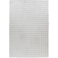Kayoom Hochflorteppich Harmony 825 silber B/H/L: ca. 120x4x170 cm Harmony 825 - silber (170,00/120,00/4,00cm) - Kayoom