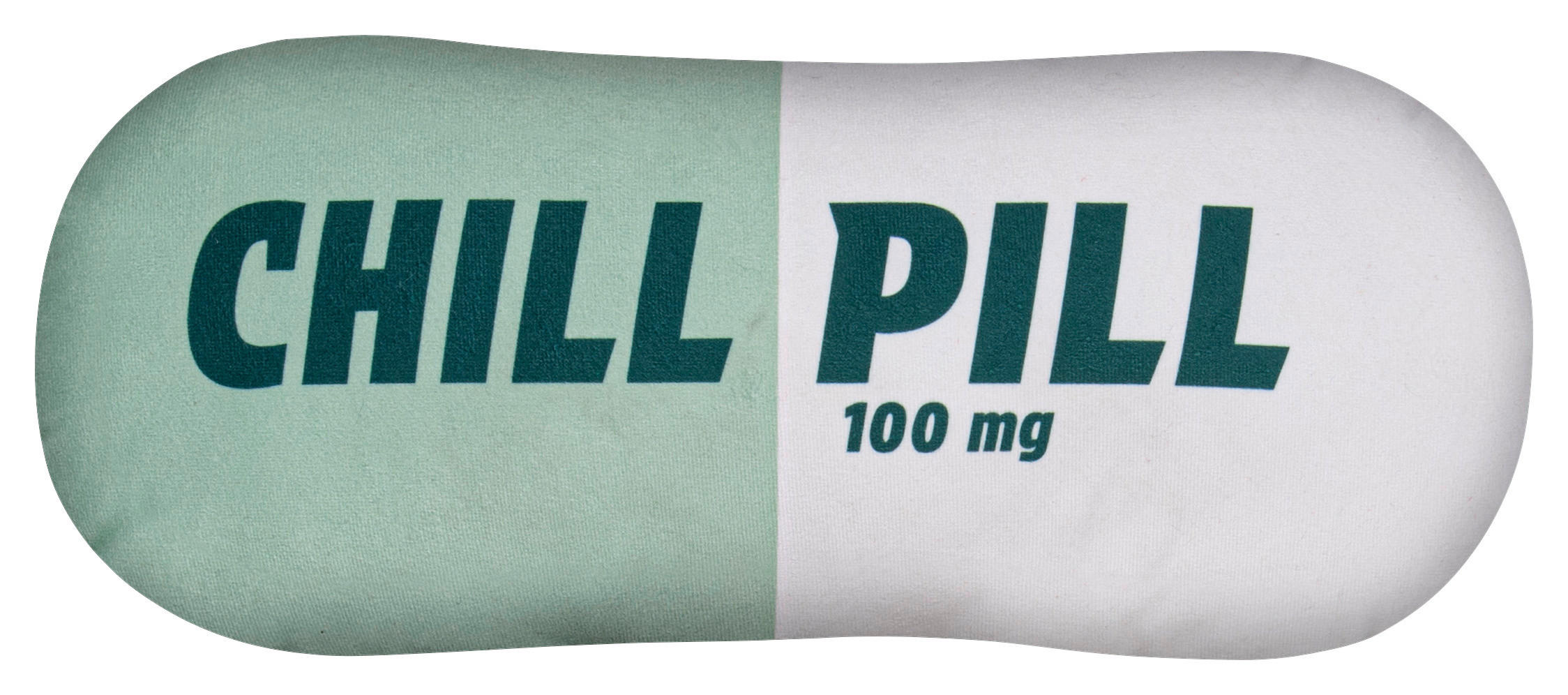 Dekokissen Chill Pill Chill Pill - weiß/salbei (35,00/15,00cm) - POCOline