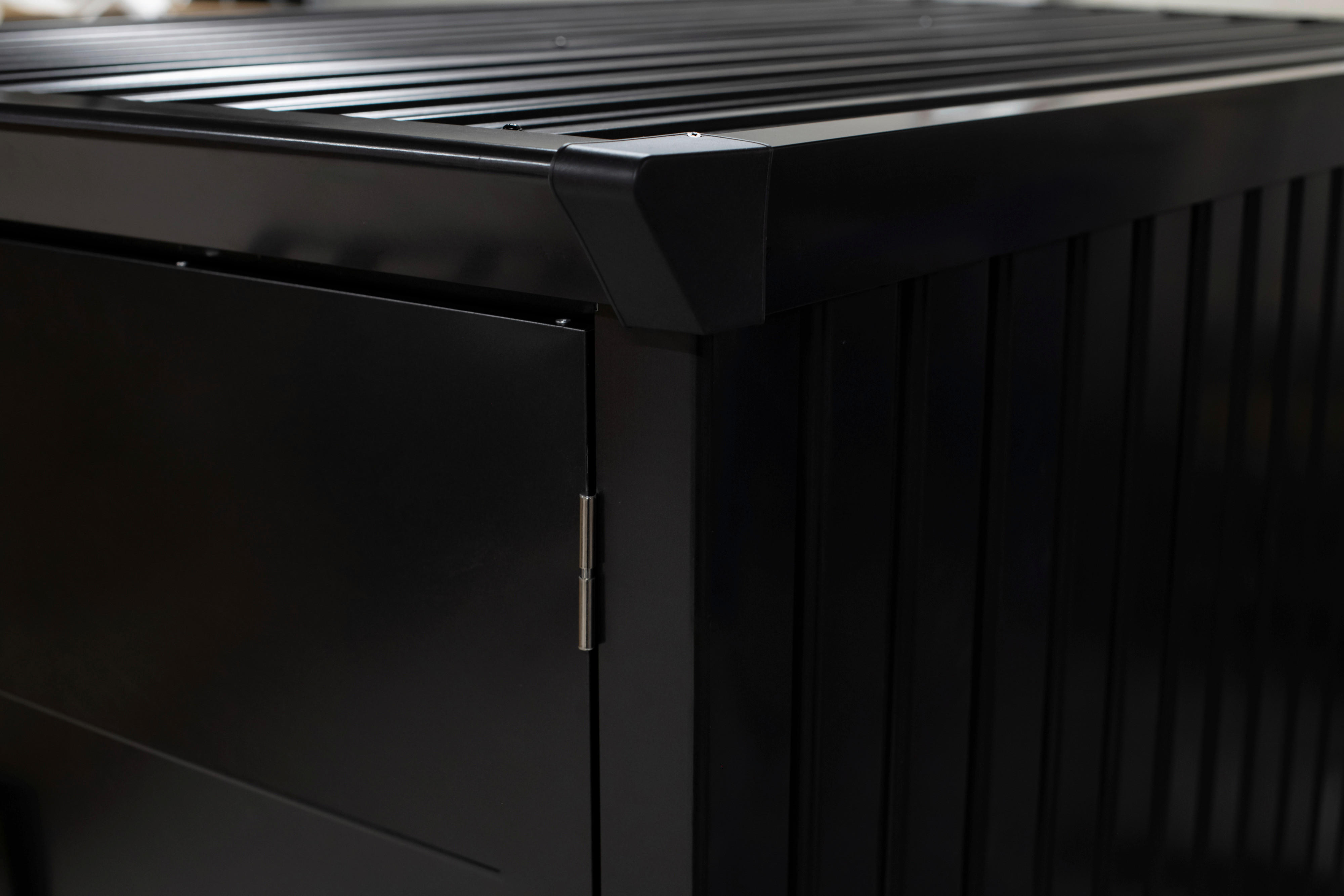 Westmann Fahrradgarage Velos schwarz B/H/L: ca. 133x151x222 cm Velos - schwarz (222,00/133,00/151,00cm) - Westmann