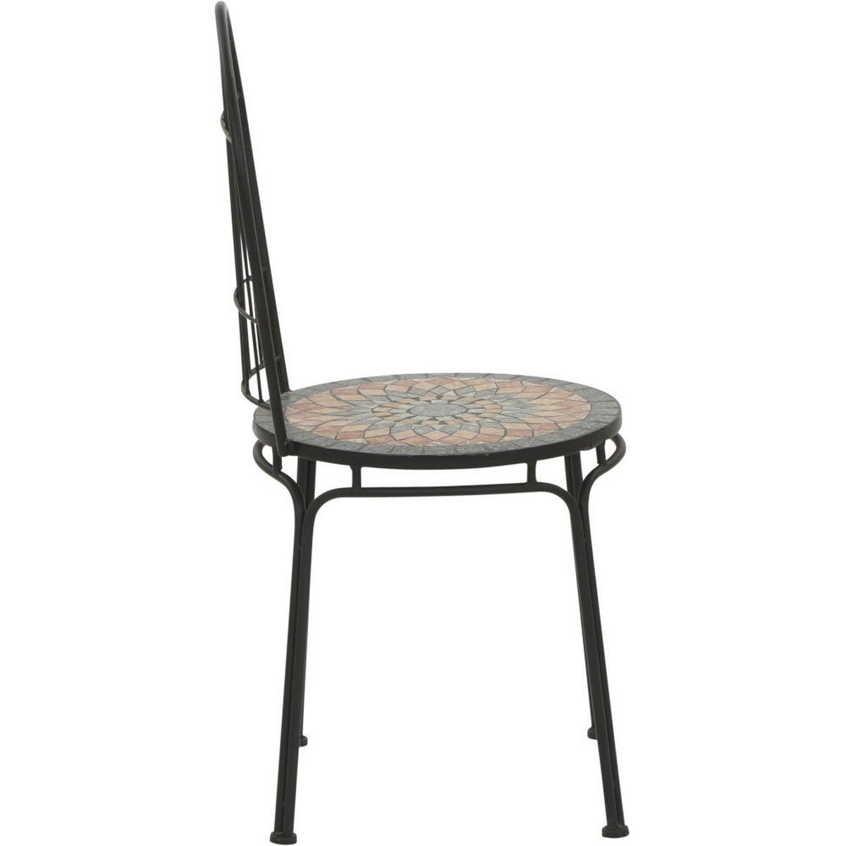Gardamo Stapelstuhl PRATO schwarz Eisen PRATO - schwarz - Gardamo