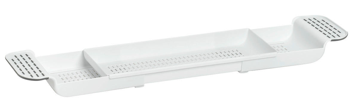 Zeller Badewannenablage weiß B/H/L: ca. 17,3x6,5x55 cm Badewannenablage - weiß (55,00/17,30/6,50cm) - Zeller