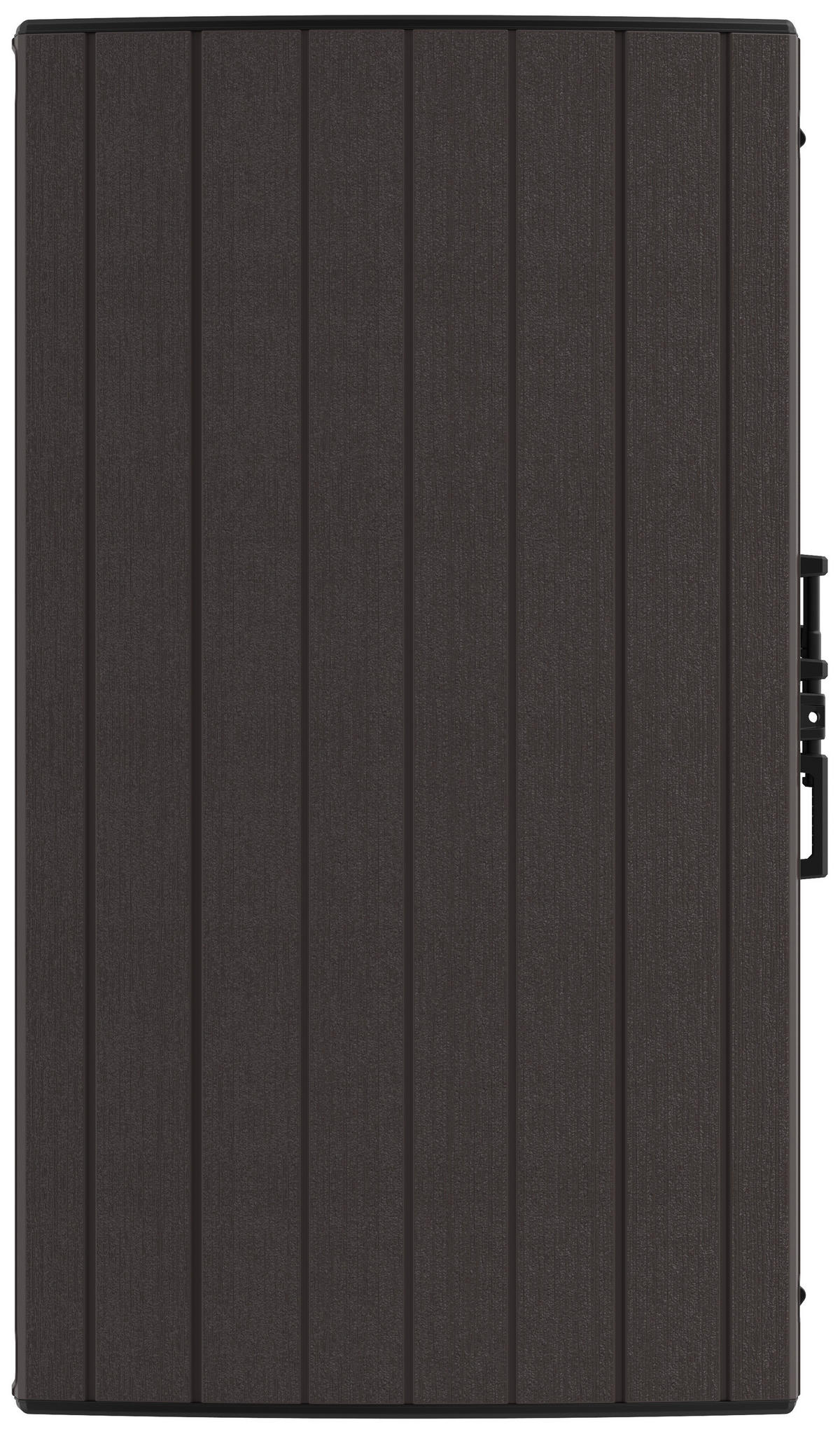 VCM Mülltonnenbox 2er StoreAway braun Kunststoff B/H/L: ca. 145x125x83 cm StoreAway - braun (83,00/145,00/125,00cm) - VCM