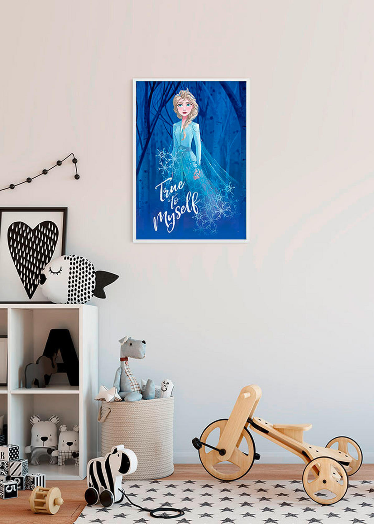 Komar Poster Frozen 2 Elsa true to myself Disney B/L: ca. 30x40 cm Frozen 2 Elsa true to myself - (30,00/40,00cm) - Komar