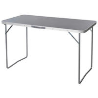 Klapptisch silber Metall B/H/L: ca. 60x6x121 cm Camping-Klapptisch - silber (121,00/60,00/6,00cm)