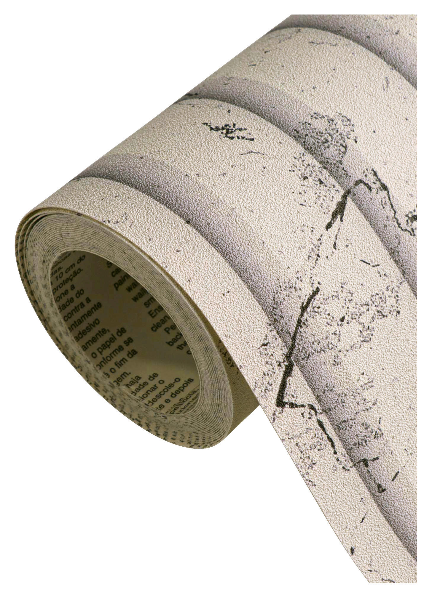 A.S.Création Bordüre grau weiß schwarz B/H/D: ca. 17x500x6,8 cm Bordüre_selbstklebend - weiß/schwarz (6,80/500,00cm) - A.S.Creation