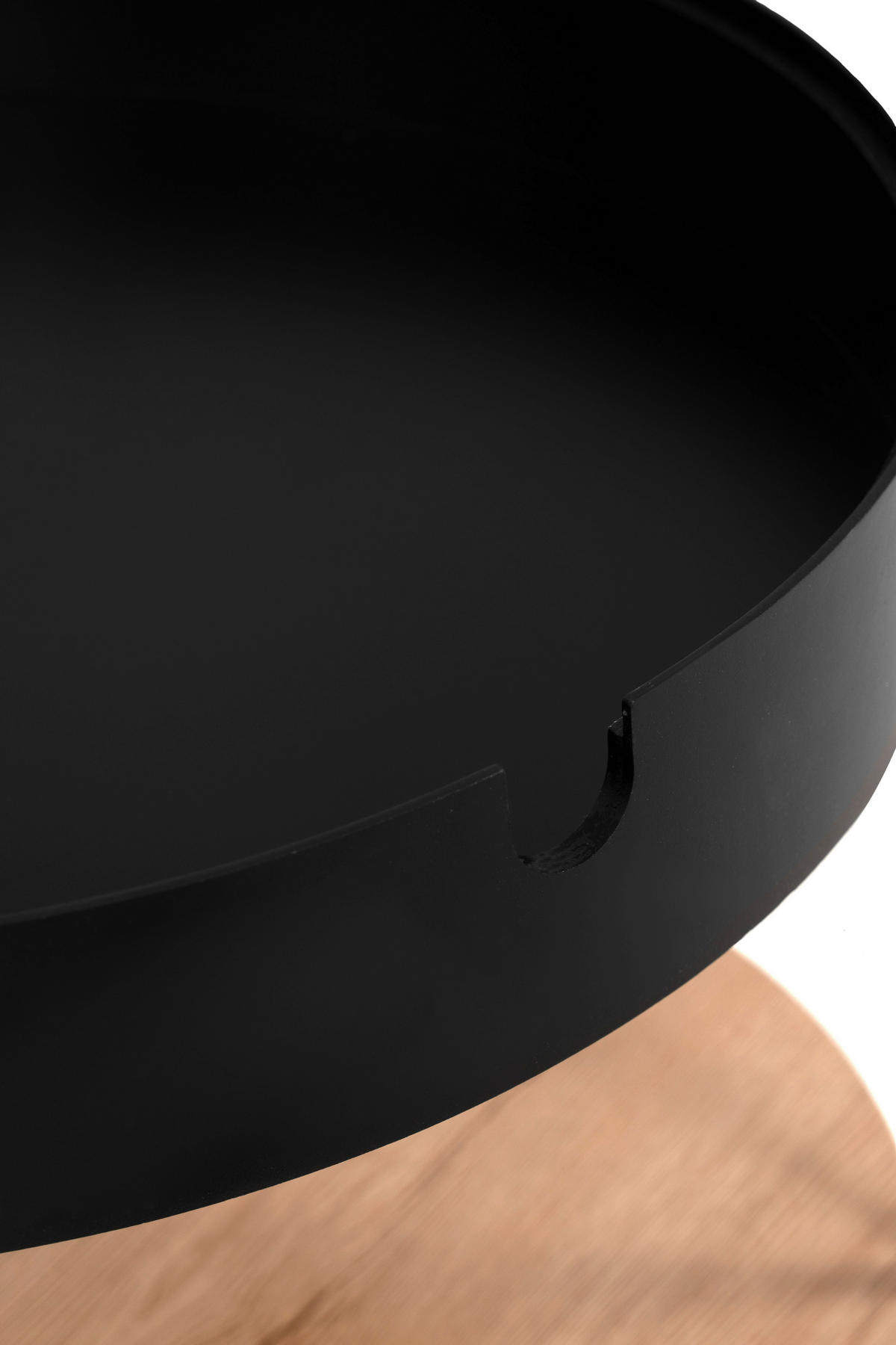 Beistelltisch Trelleborg B/H/T: ca. 48x48x48 cm Trelleborg - Eiche/schwarz (48,00/48,00/48,00cm)