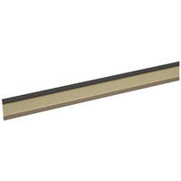 Einklebeleiste L/B/H: ca. 250x1,3x5 cm pro Stück Einklebeleiste 50mm grau - grau (250,00/1,30/5,00cm)
