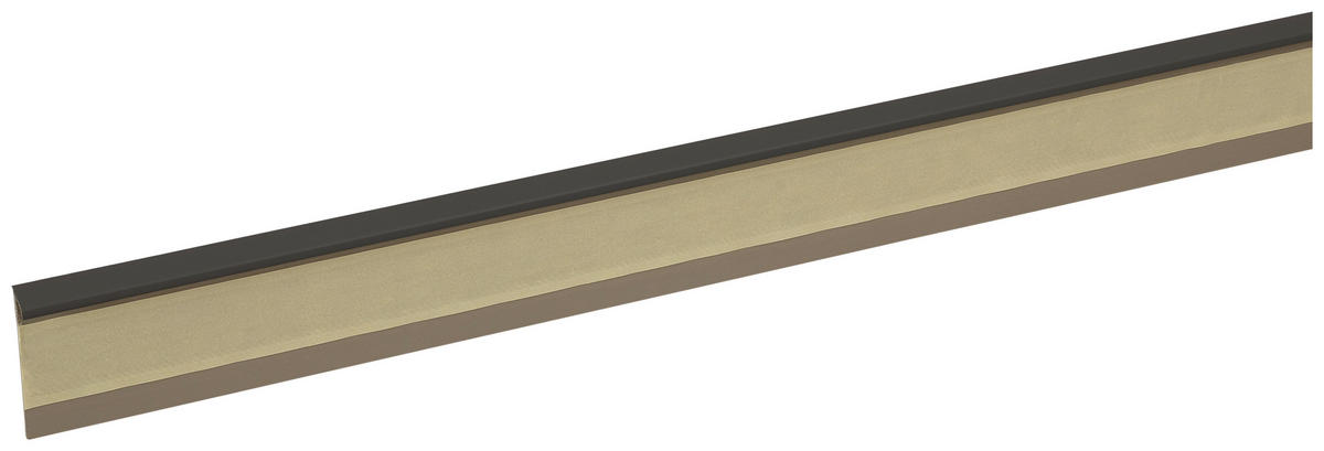 Einklebeleiste L/B/H: ca. 250x1,3x5 cm pro Stück Einklebeleiste 50mm grau - grau (250,00/1,30/5,00cm)