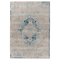 360Living Teppich Dilan blau B/L: ca. 120x170 cm Dilan - blau (120,00/170,00cm) - 360Living