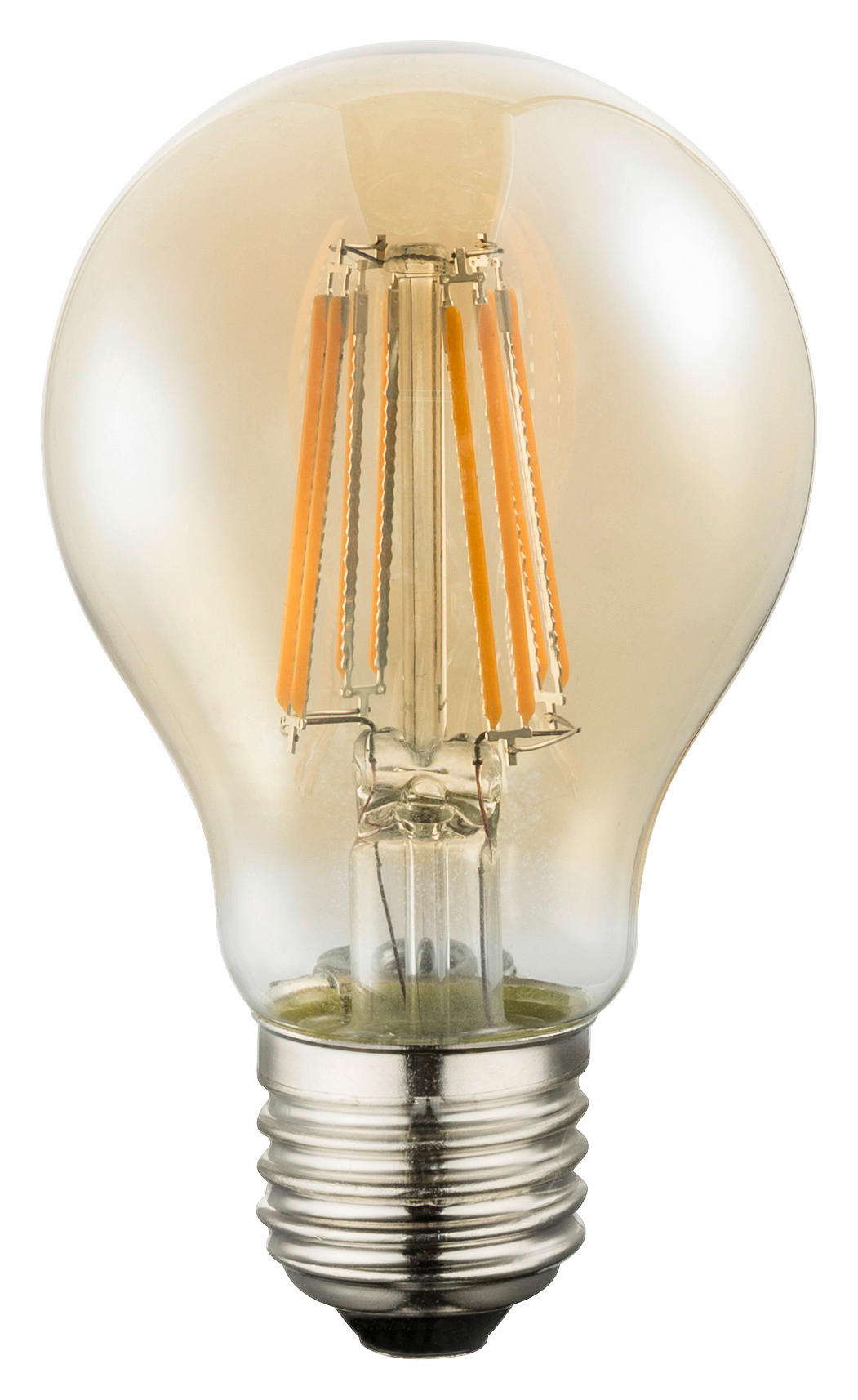 GLOBO LED-Leuchtmittel 10582AK E27 LED-Tropfenlampe E27 - amber (6,00cm) - GLOBO