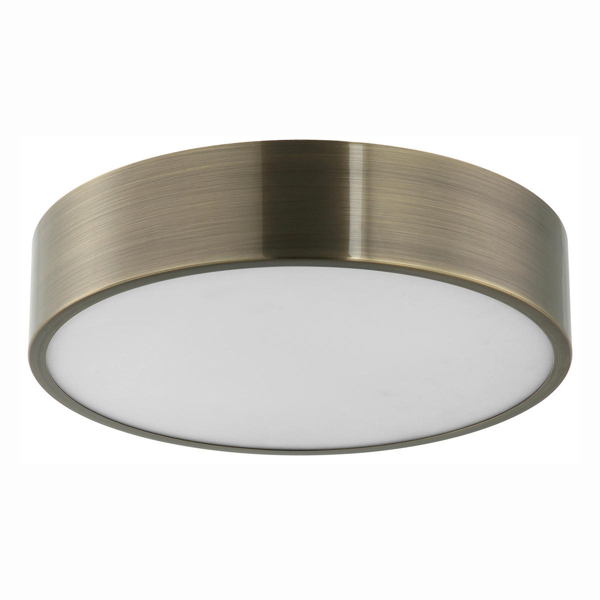 Lamkur Deckenleuchte platin Stahl B/H/L: ca. 37x8x37 cm E27 2 Brennstellen DANTE - platin (37,00/37,00/8,00cm) - Lamkur
