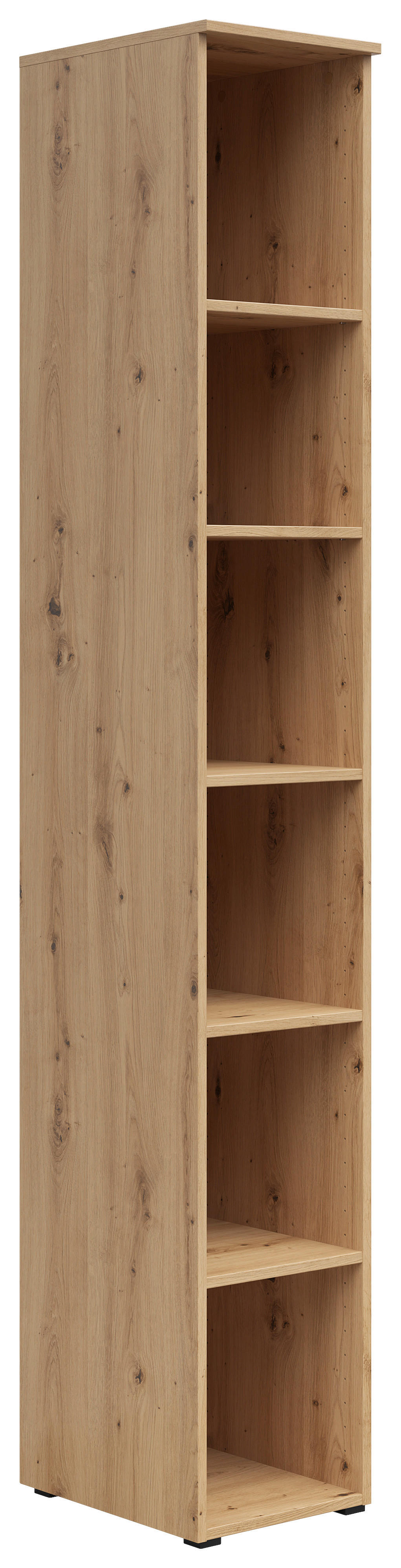 Regal Multi-Stauraum Typ 7 Eiche Artisan Nachbildung B/H/T: ca. 30x195x40 cm Multi-Stauraum Typ 7 - Eiche (30,00/195,00/40,00cm)