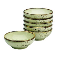 CreaTable Schalen-Set NATURE COLLECTION sand Steinzeug D: ca. 8 cm NATURE COLLECTION - sand (8,00cm) - CreaTable