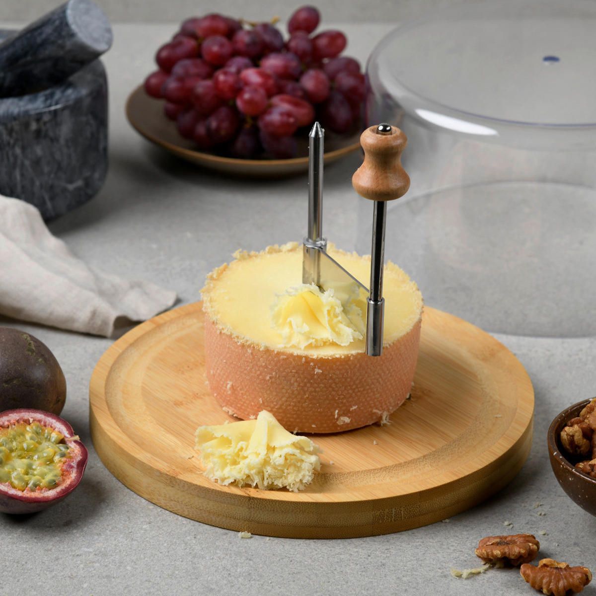 Kesper Käsehobel natur Bambus B/H/L: ca. 22x22x143 cm Käsehobel - natur (143,00/22,00/22,00cm) - Kesper