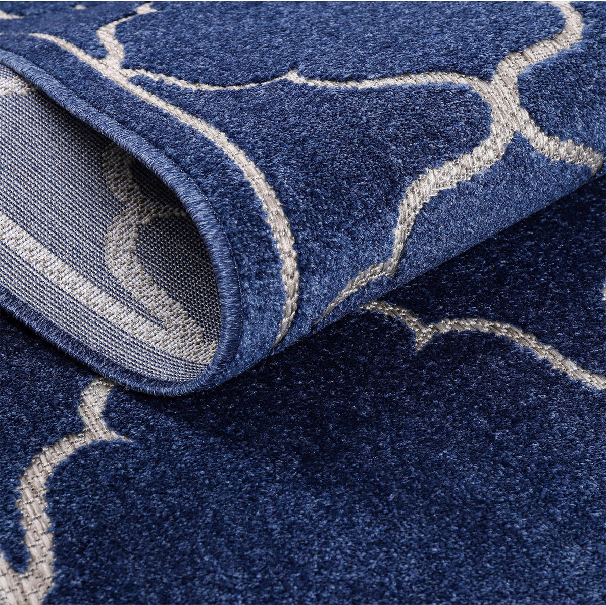 Sanat Outdoorteppich BERLIN blau B/L: ca. 80x200 cm BERLIN - blau (80,00/200,00cm) - Sanat