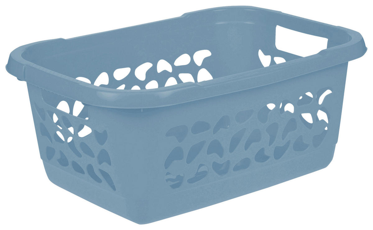 keeeper Wäschekorb blau B/H/L: ca. 40x23x55 cm Wäschekorb_Jost 32l - blau (55,00/40,00/23,00cm) - keeeper
