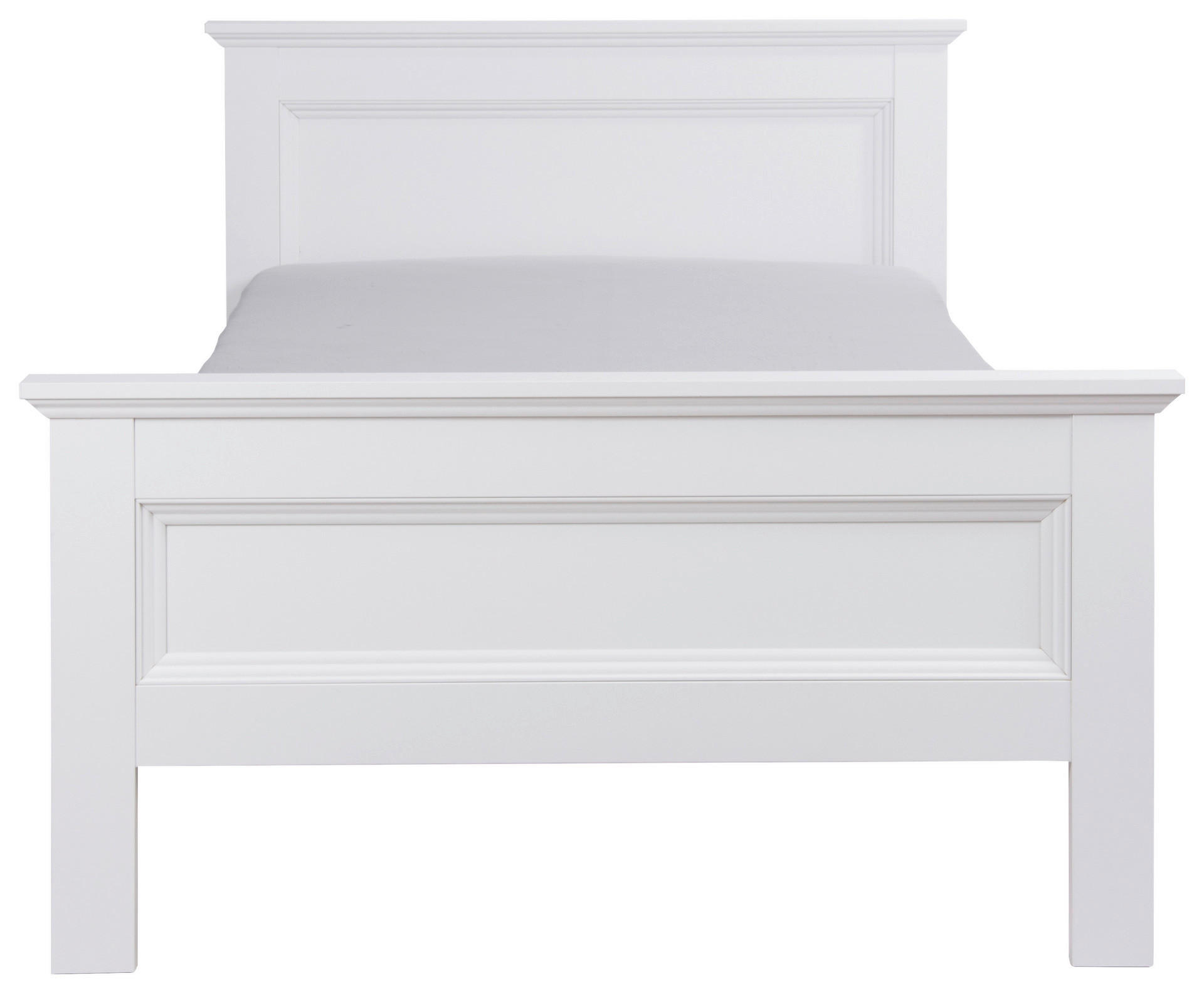 Thumbnail - Bett Landwood weiß B/H/T: ca. 97x80x209 cm Liegefläche B/L: ca. 900x200 cm