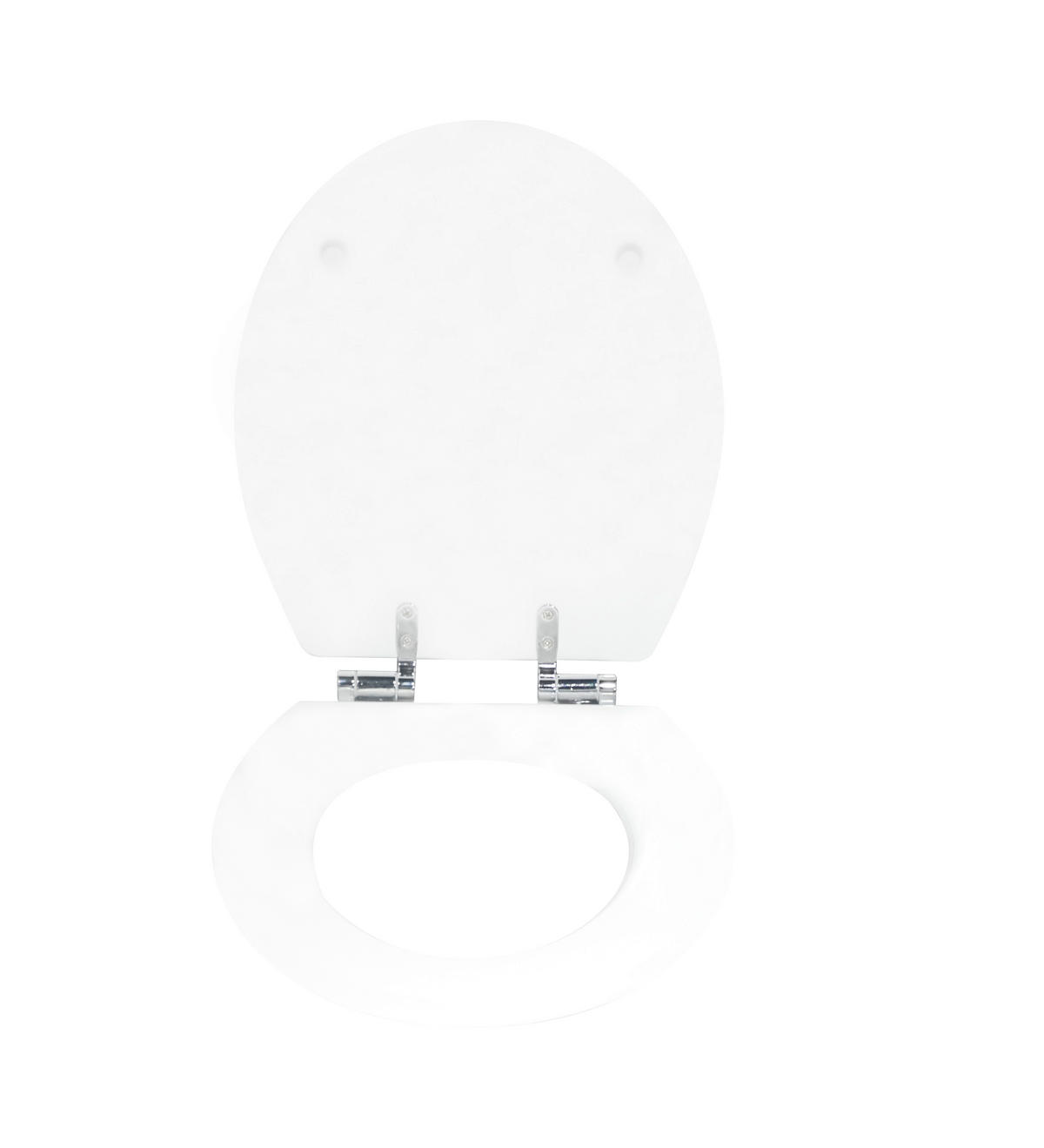 WC-Sitz weiß MDF WC-Sitz_Shiny weiß MDF FSC - weiß - POCOline
