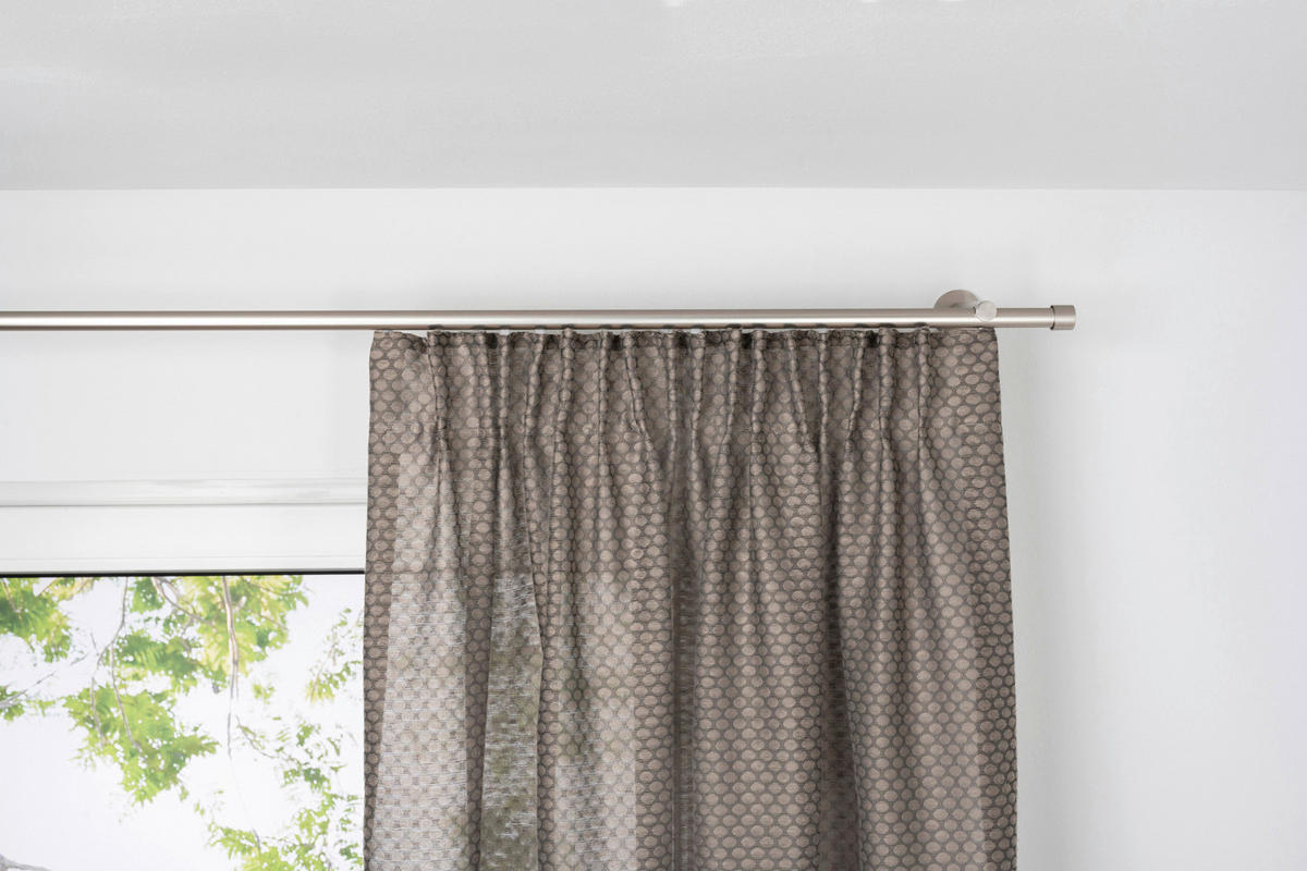 Kombivorhang 2er Pack Dot taupe B/L: ca. 135x300 cm Dot - taupe (135,00/300,00cm)