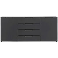 Kommode Mailand anthrazit B/H/T: ca. 180x79x40 cm Mailand - anthrazit (180,00/79,00/40,00cm)