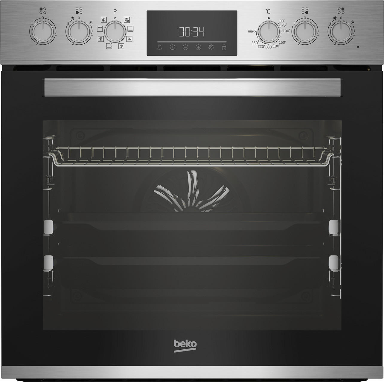 beko Einbauherdset BBUM12328X Edelstahl BBUM12328X - Edelstahl - Beko