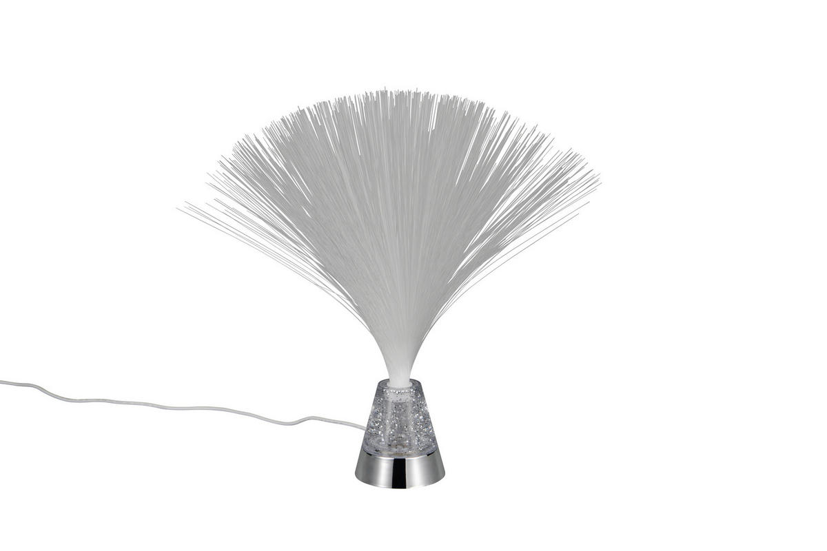 Reality Leuchten LED-Tischleuchte Chrom Kunststoff B/L: ca. 8x31,5 cm LED-Tischleuchte_Punk - Chrom (8,00/31,50cm) - Reality Leuchten