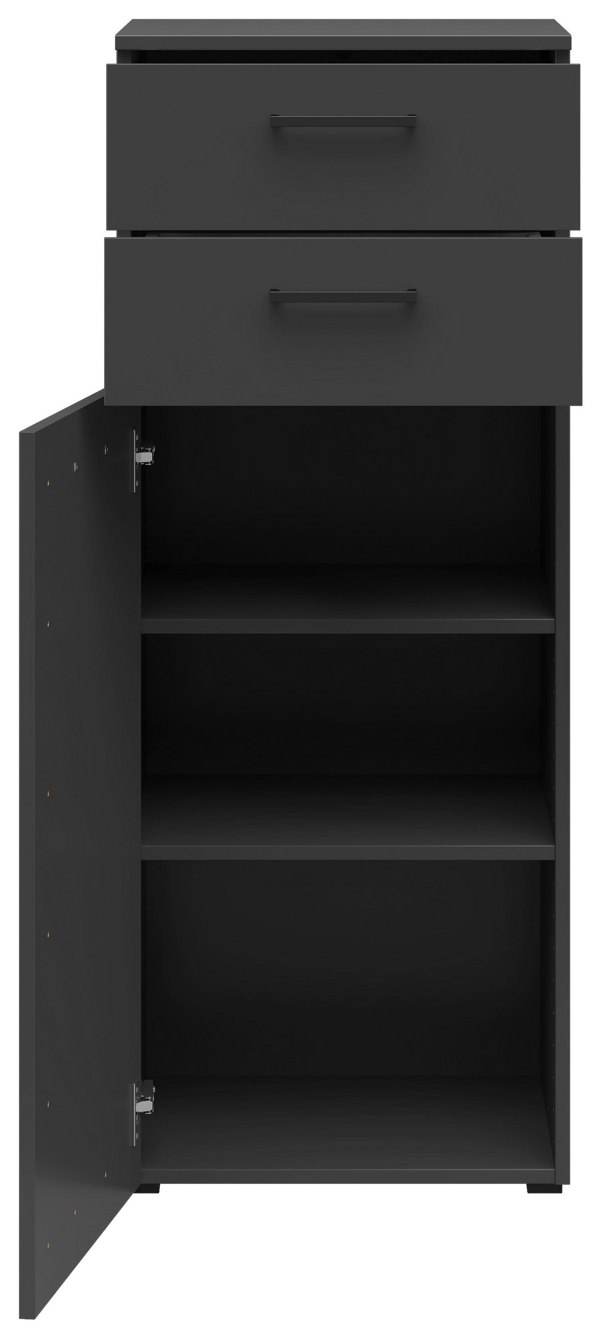 Kommode Multi-Stauraum Typ 17 anthrazit B/H/T: ca. 45x115x40 cm Multi-Stauraum Typ 17 - anthrazit (45,00/115,00/40,00cm)