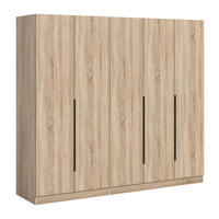Kleiderschrank KOPENHAGEN Eiche Sonoma Nachbildung B/H/T: ca. 200x181x52 cm KOPENHAGEN - Eiche (200,00/181,00/52,00cm) - xonox.home
