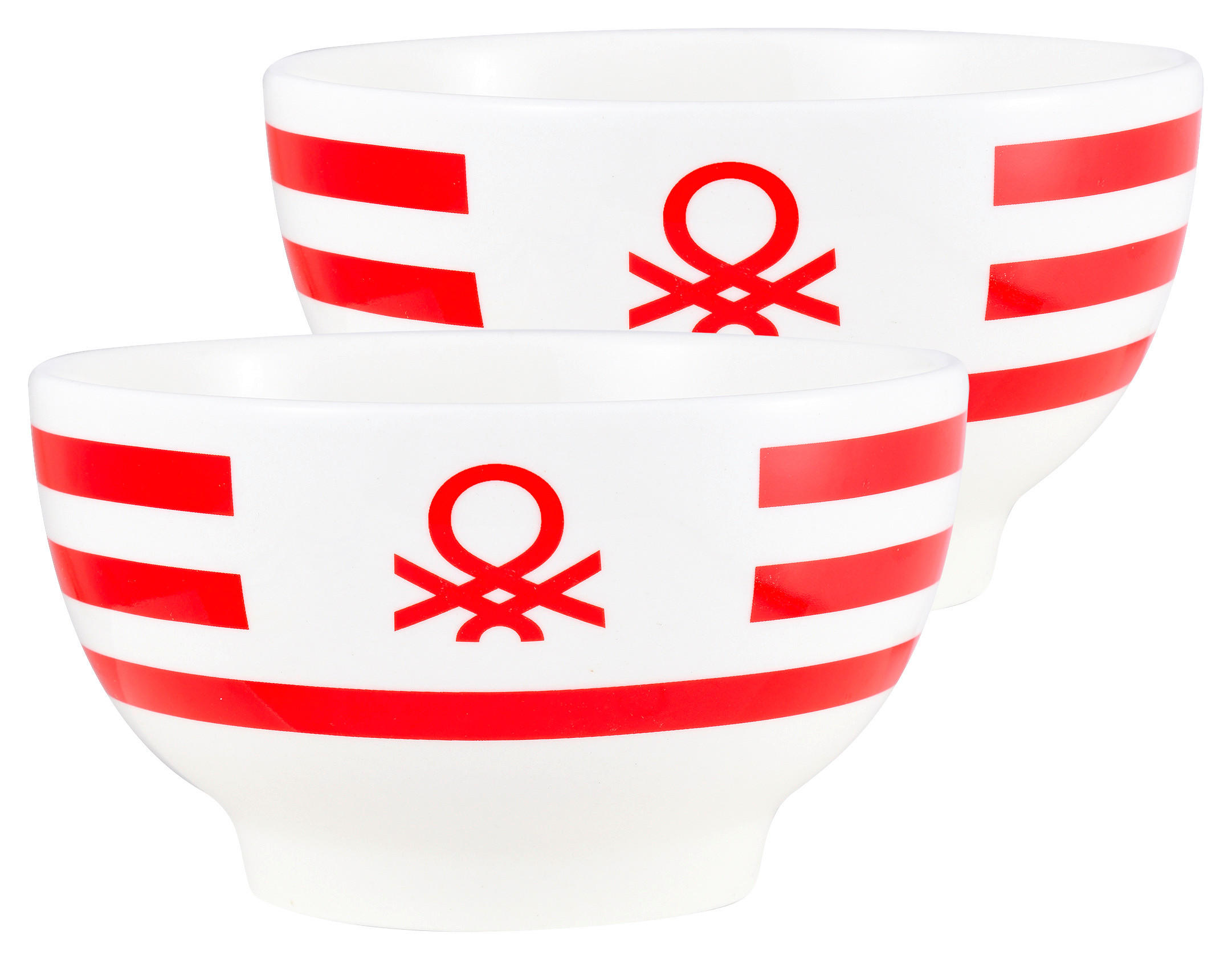 BENETTON Schalenset RAINBOW multicolor Porzellan RAINBOW - multicolor - BENETTON