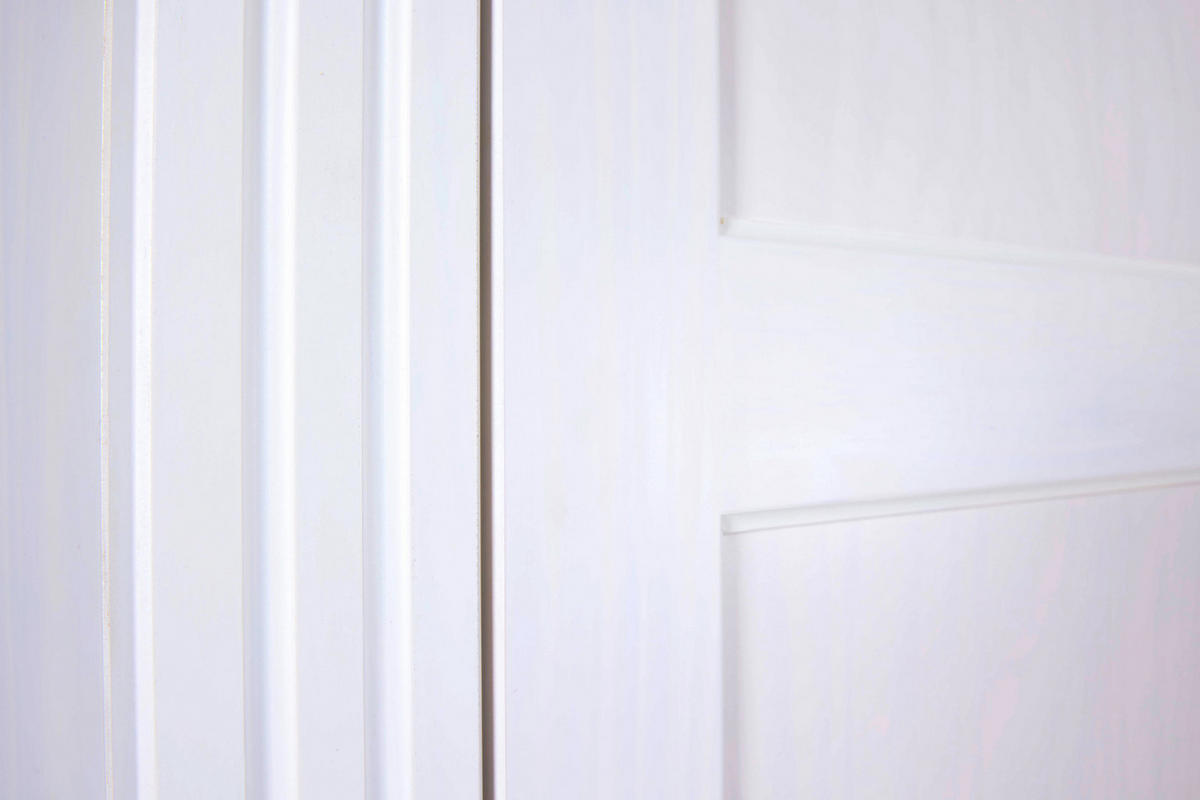 Kleiderschrank Maluno weiß B/H/L: ca. 64x208x215,6 cm Maluno - weiß (215,60/64,00/208,00cm) - Inter Link