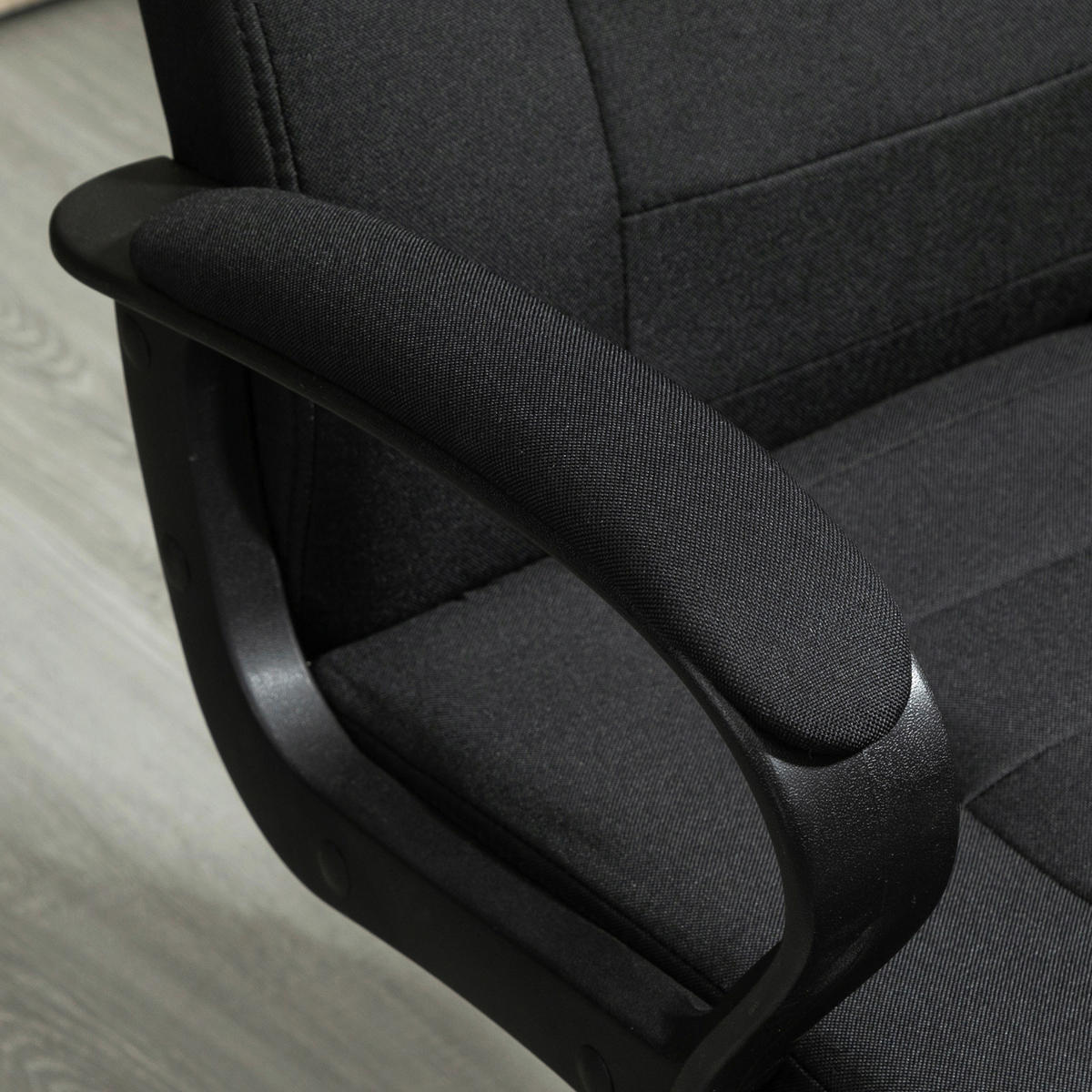 Drehstuhl 921-265BK schwarz 921-265BK - schwarz (65,00/129,00/60,00cm) - Vinsetto