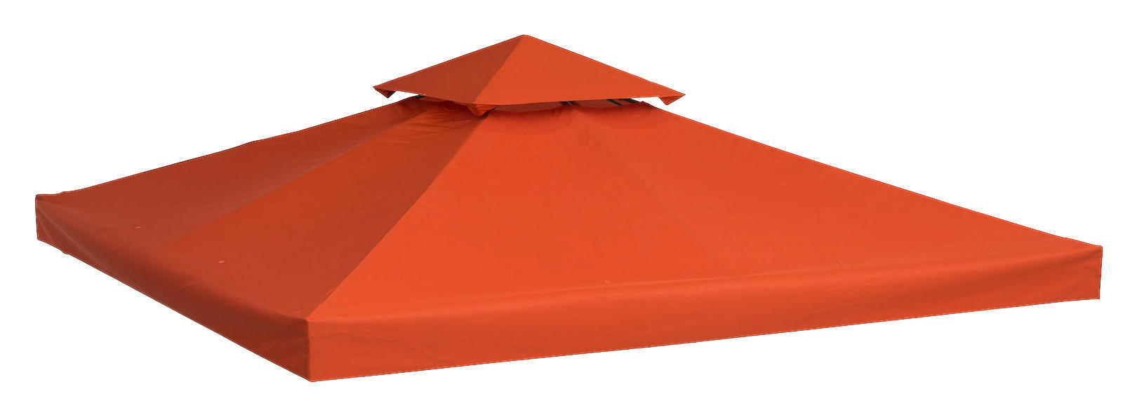 Outsunny Ersatzdach terra Polyester-Mischgewebe B/L: ca. 300x300 cm Ersatzdach - terra (300,00/300,00cm) - Outsunny