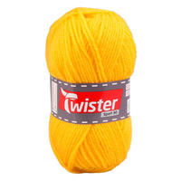 Handstrickgarn Twister Sport uni gelb L: ca. 15000 cm Twister Sport uni - gelb (15000,00cm) - Twister
