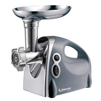 Topmatic Fleischwolf MG-1200.3 silber Edelstahl Kunststoff B/H/T: ca. 23x21x41 cm Fleischwolf - silber (23,00/21,00/41,00cm) - Topmatic