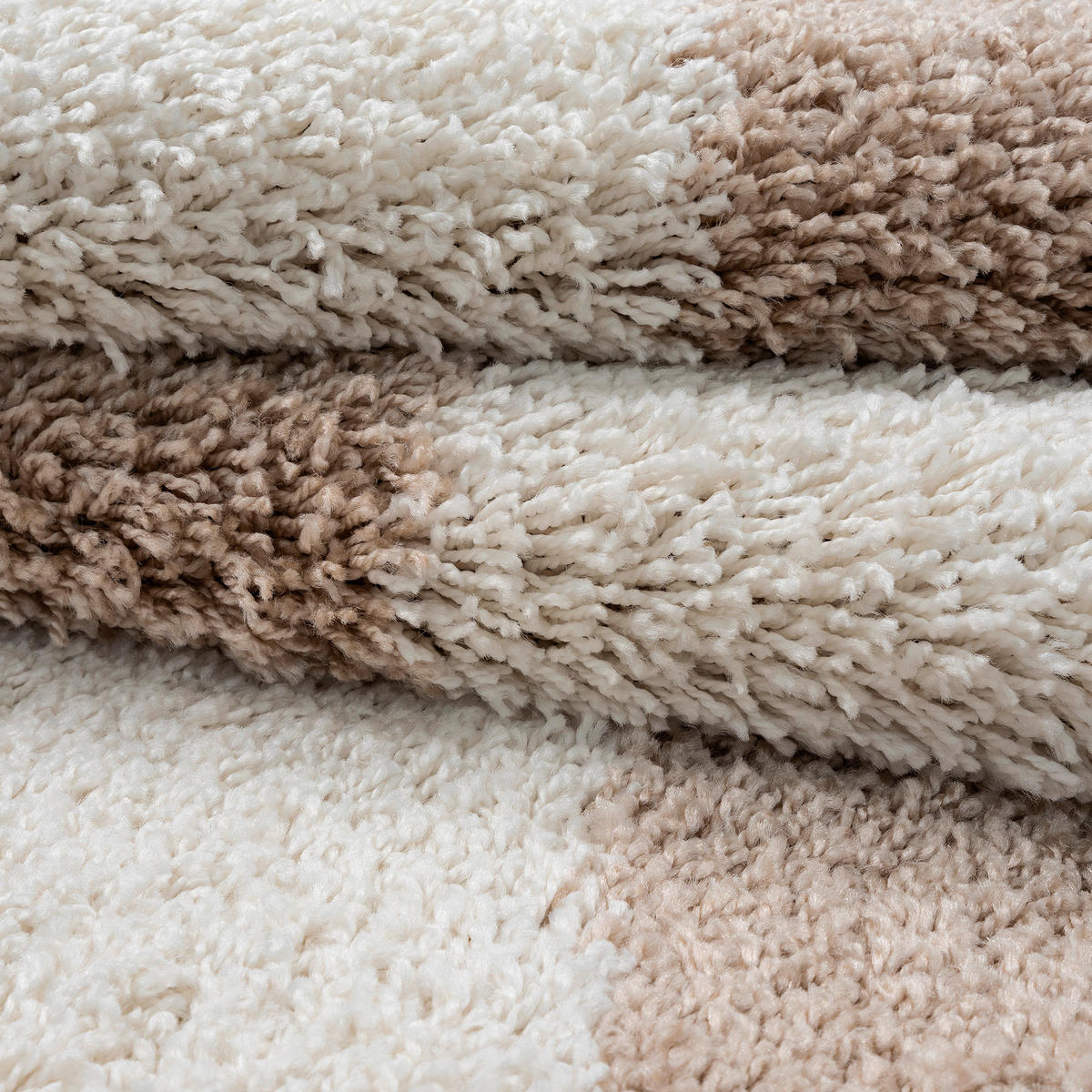 Sanat Hochflorteppich MILANO beige B/L: ca. 80x150 cm MILANO - beige (80,00/150,00cm) - Sanat