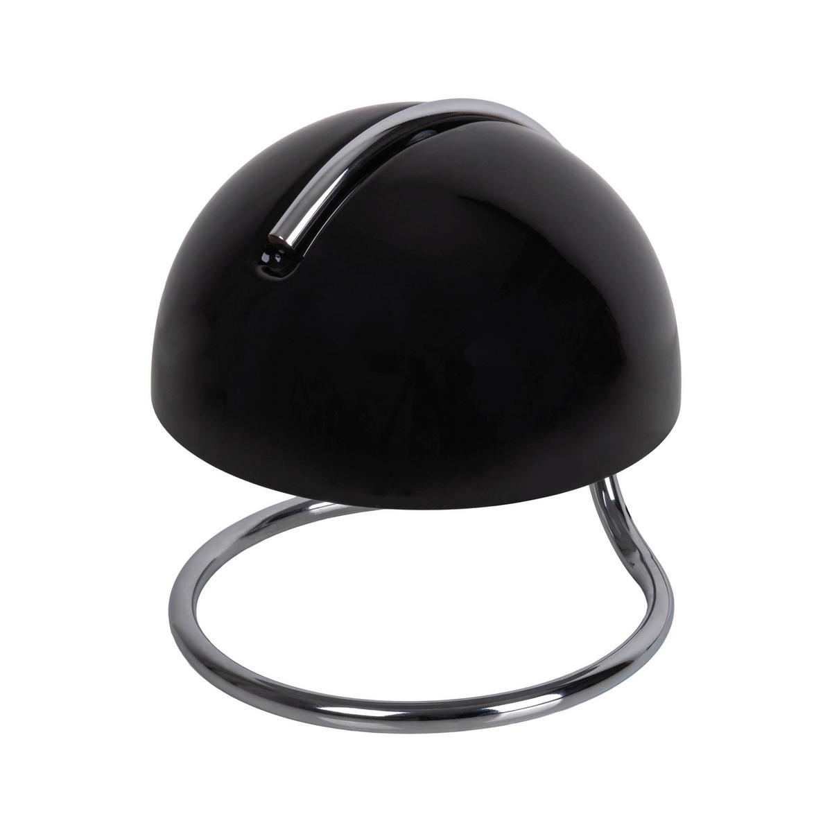 Näve Leuchten Tischleuchte schwarz Glas Metall B/H/T/D: ca. 23,5x25x23,5x23,5 cm E27 1 Brennstellen BURANO - schwarz (23,50/25,00/23,50cm) - Näve Leuchten