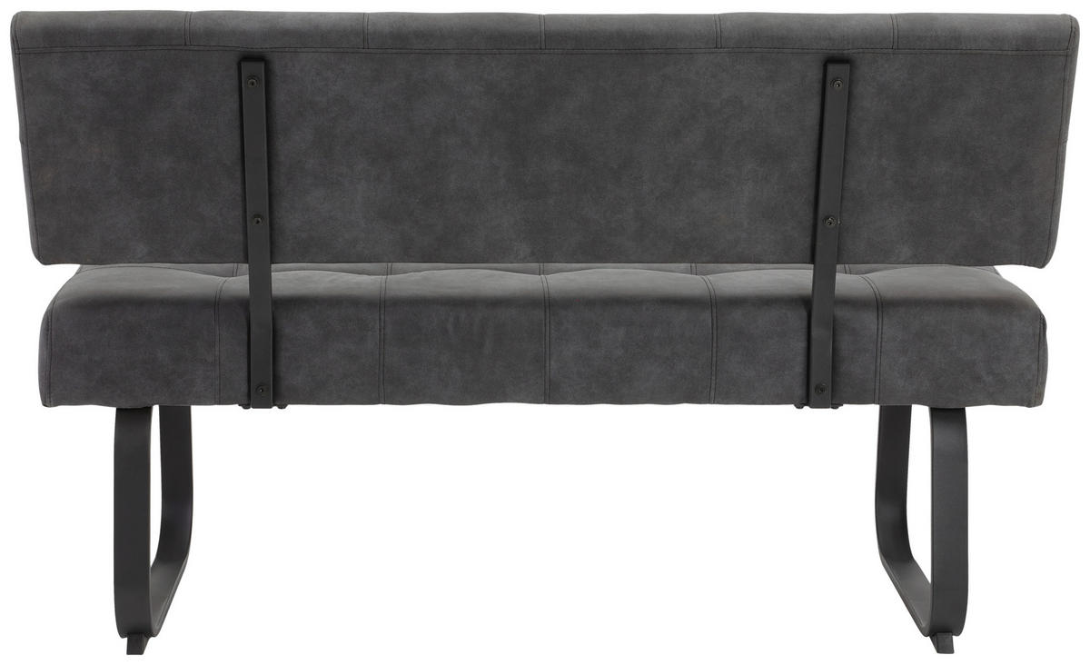 Essgruppe Luise Eiche anthrazit Holzwerkstoff B/H/T: ca. 180x76x90 cm Luise - Eiche/anthrazit (180,00/76,00/90,00cm) - Hela