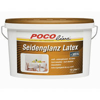 POCOline Latexfarbe weiß ca. 10 l Latexfarbe_Seidenglanz 10l - weiß (10,00l) - POCOline