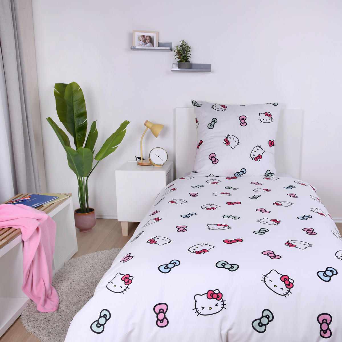 Bettwäsche Renforce Bettwäsche Hello Kitty - bunt - Hello Kitty