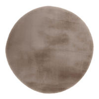 Padiro Hochflorteppich Rabbit Light 525 taupe B/H/L: ca. 120x3,6x120 cm Rabbit Light 525 - taupe (120,00/120,00/3,60cm) - Padiro
