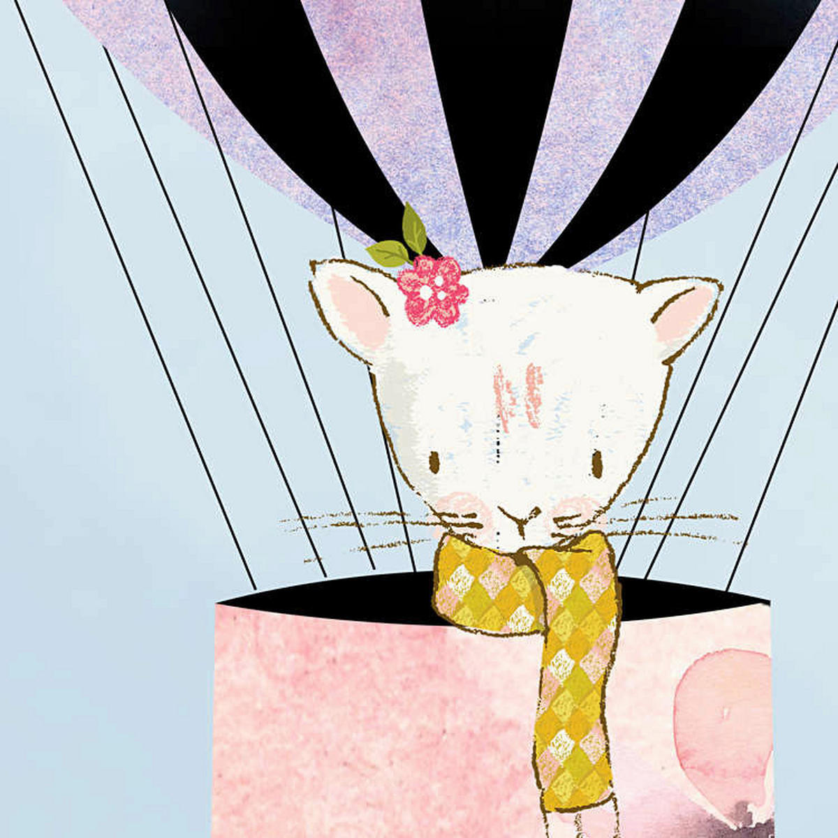 Komar Fototapete Happy Balloon B/L: ca. 200x250 cm Happy Balloon - (200,00/250,00cm) - Komar