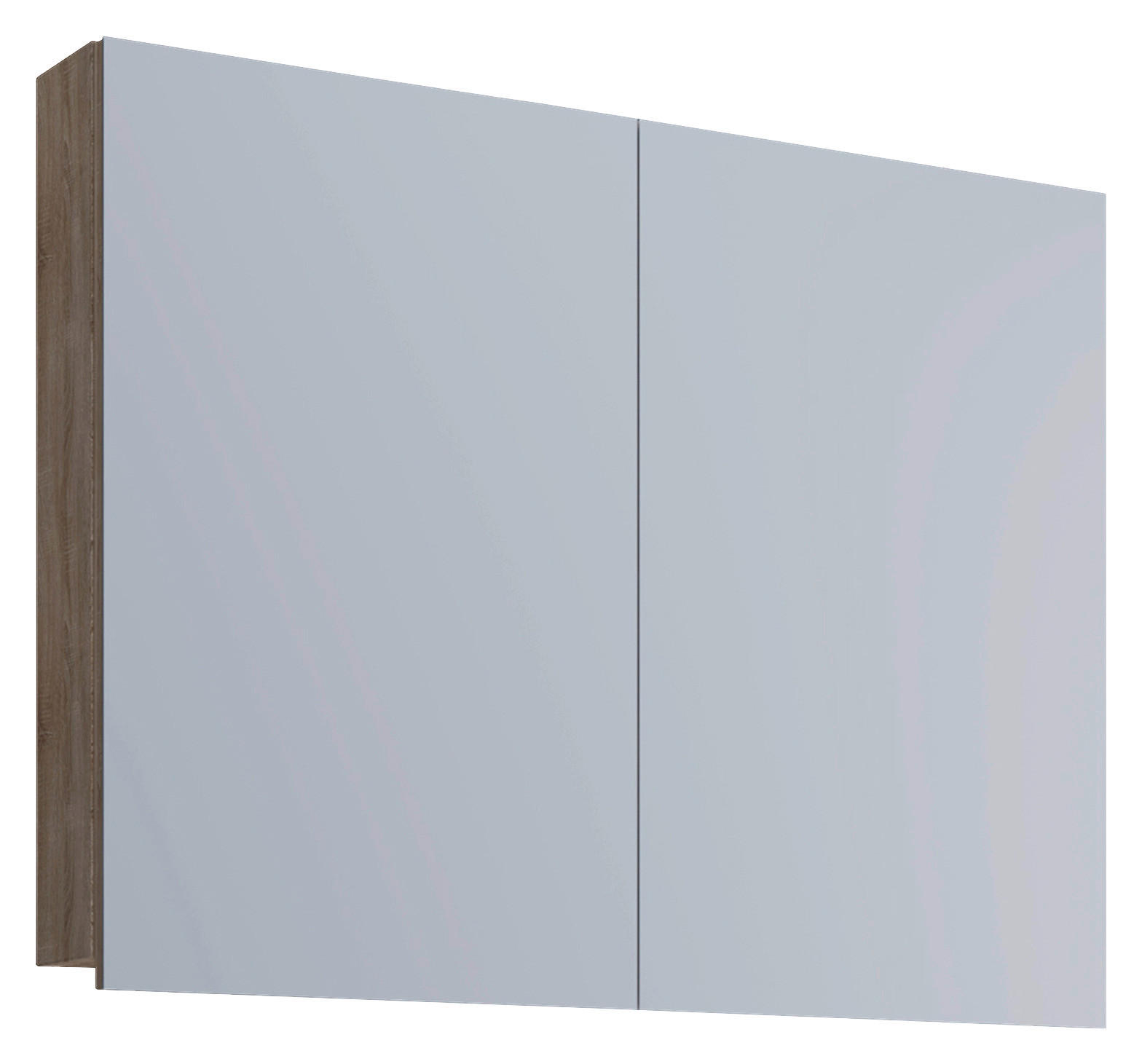 Spiegelschrank Badinos Eiche Sonoma Nachbildung B/H/T: ca. 60x42x12 cm Badinos - Eiche (60,00/42,00/12,00cm) - VCM Möbel