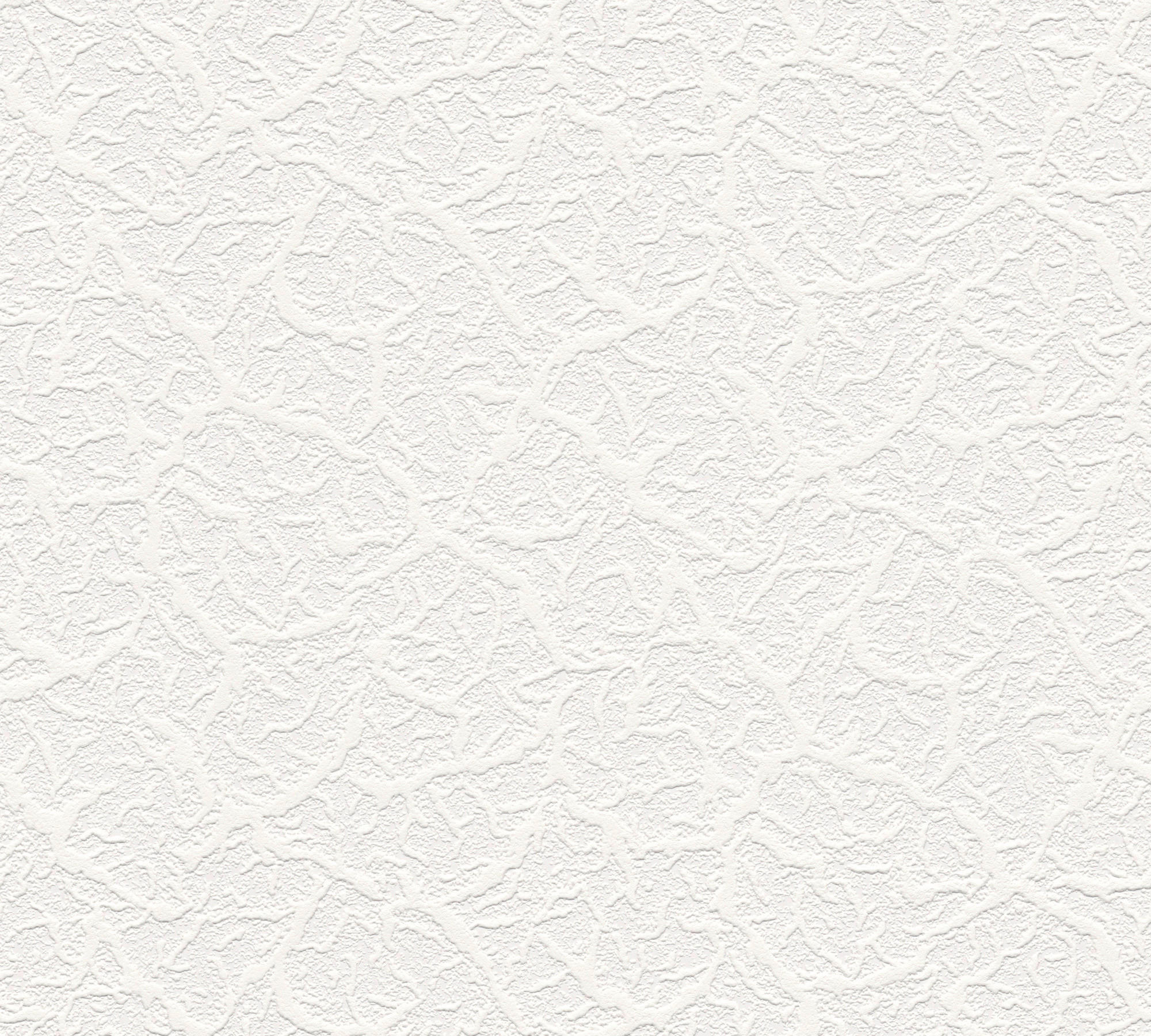 A.S.Creation Papiertapete weiß B/H/D: ca. 53x1005x12,8 cm Papiertapete - weiß (12,80/1005,00cm) - A.S.Creation