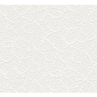 A.S.Creation Papiertapete weiß B/H/D: ca. 53x1005x12,8 cm Papiertapete - weiß (12,80/1005,00cm) - A.S.Creation