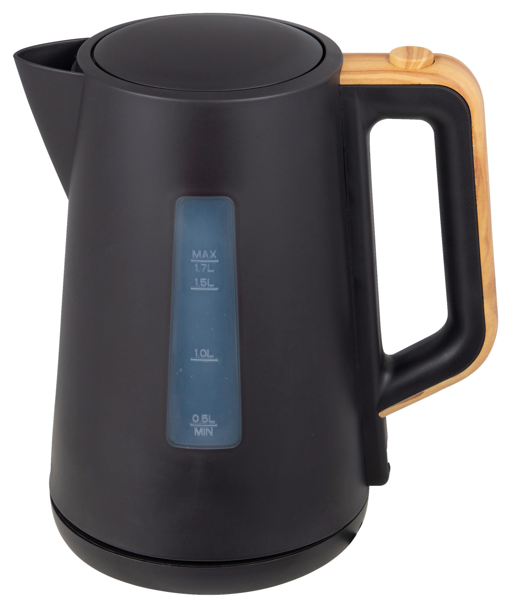 BERGNER Wasserkocher CHARCOAL - schwarz (22,00/17,00/24,00cm) - BERGNER