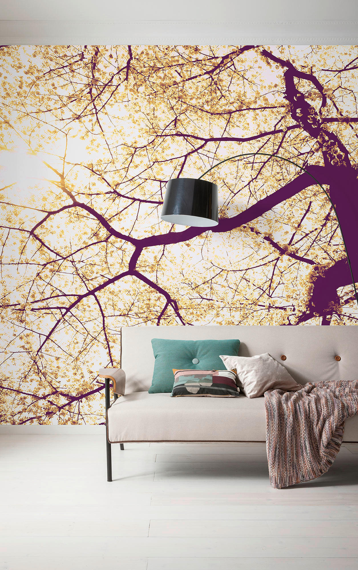 Komar Fototapete Sunshine B/L: ca. 300x250 cm Sunshine - (300,00/250,00cm) - Komar