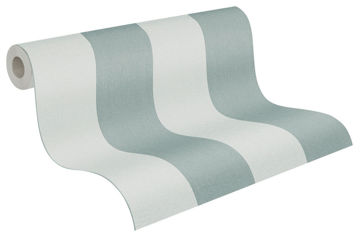 A.S.Creation Vliestapete hellgrün B/H/D: ca. 53x1005x9,8 cm Vliestapete - hellgrün (9,80/1005,00cm) - A.S.Creation